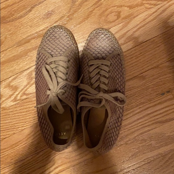 Aerin Nealson Snakeskin Sneakers - Picture 5 of 5